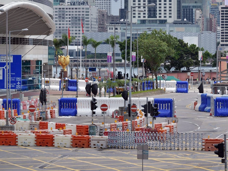 警方将严防示威者趁七一回归日游行堵路。资料图片