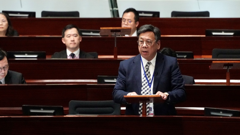 丘應樺表示要找新的增長點為香港經濟注入發展動能。資料圖片