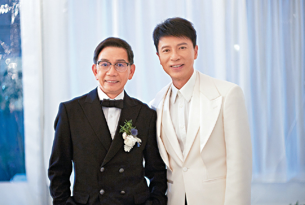 ■克勤開心搵到袁富華演出MV。 ■克勤開心搵到袁富華演出MV。