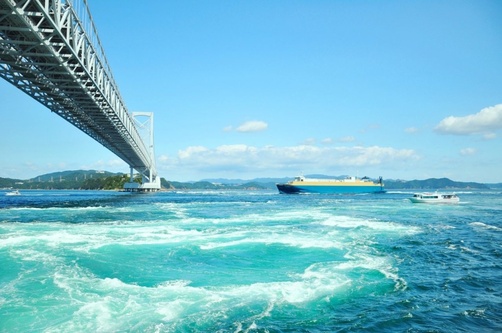 德島鳴門漩渦。網上圖片