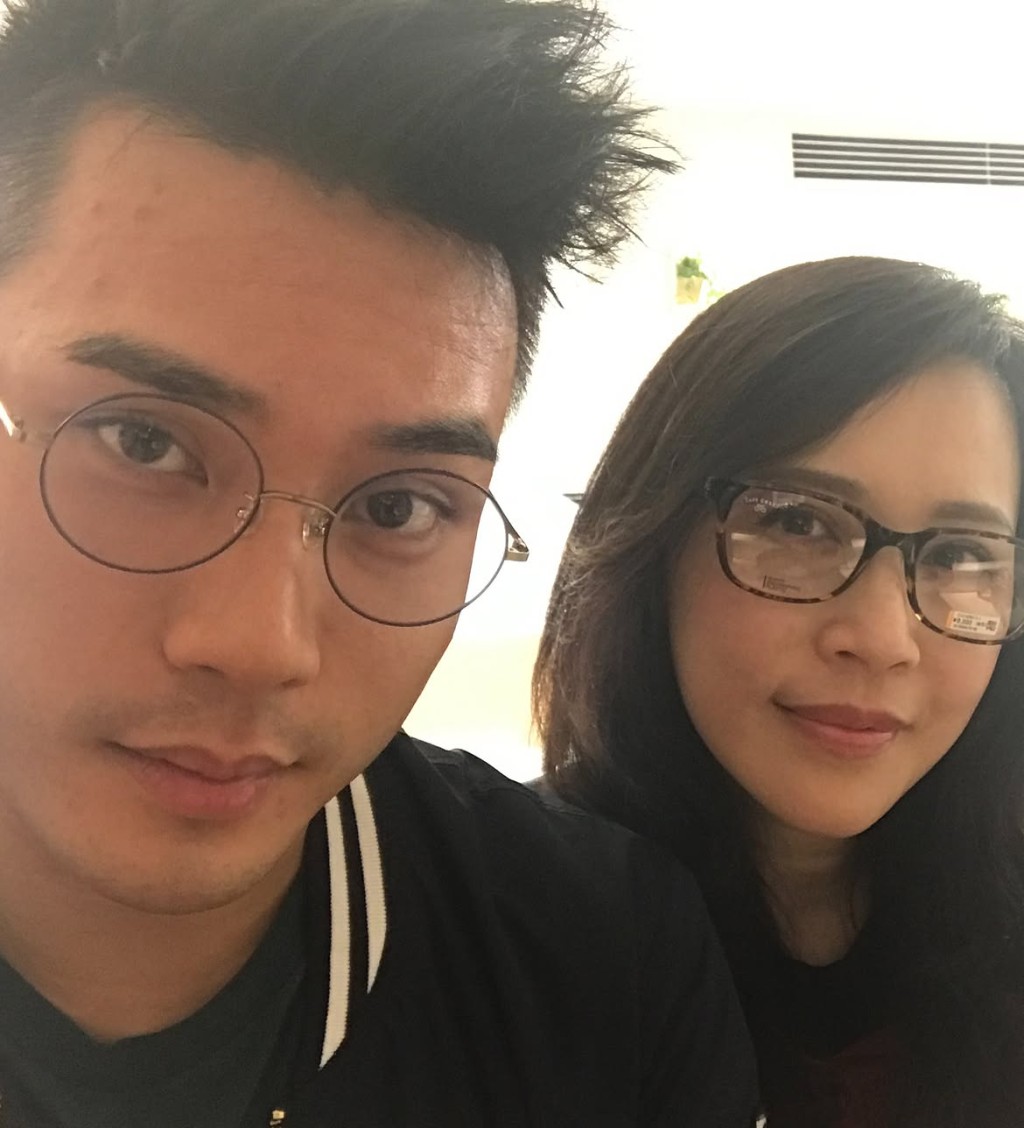 陳浚霆對繼母顧紀筠表達感謝。 陳浚霆對繼母顧紀筠表達感謝。