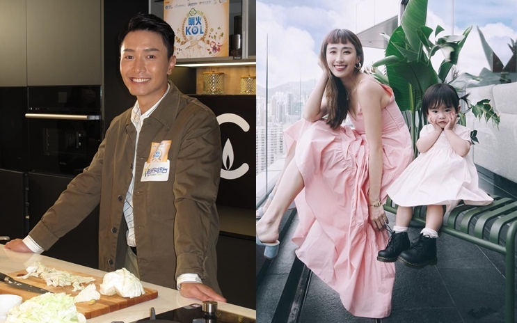 因為有老婆同家傭煮飯,所以Jason不用為囡囡下廚。