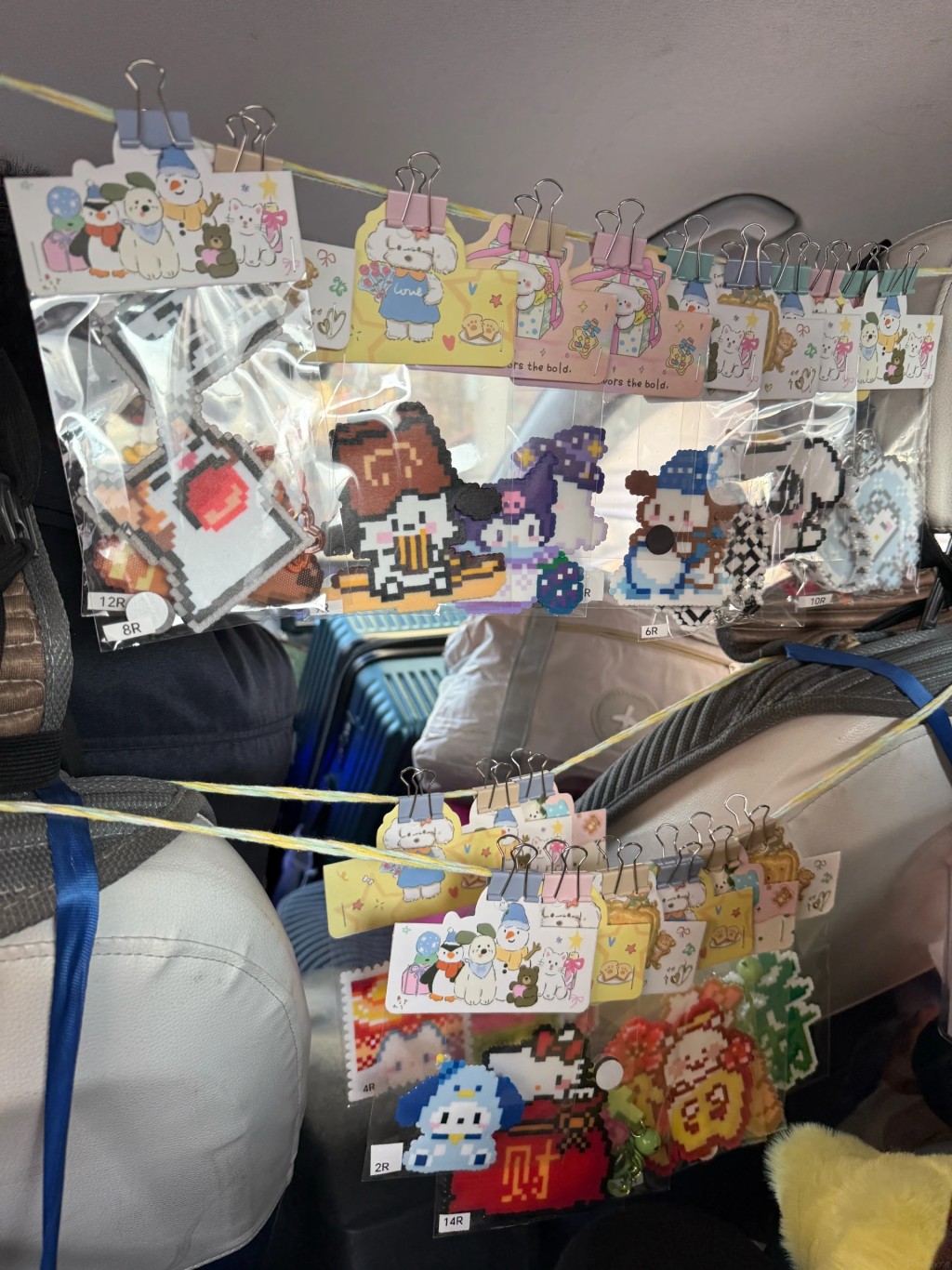 哈爾濱很多網民也分享搭上這輛充滿愛的「拼豆計程車」。小紅書@林黛玉硬拉60KG