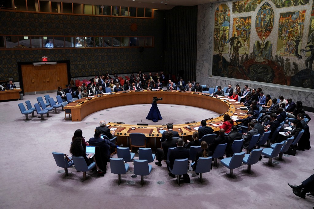 聯合國安理會周二將就阿聯酋提出的加沙最新停火決議案進行表決。路透社