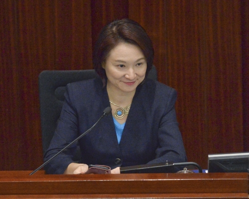 民建聯主席李慧琼。資料圖片