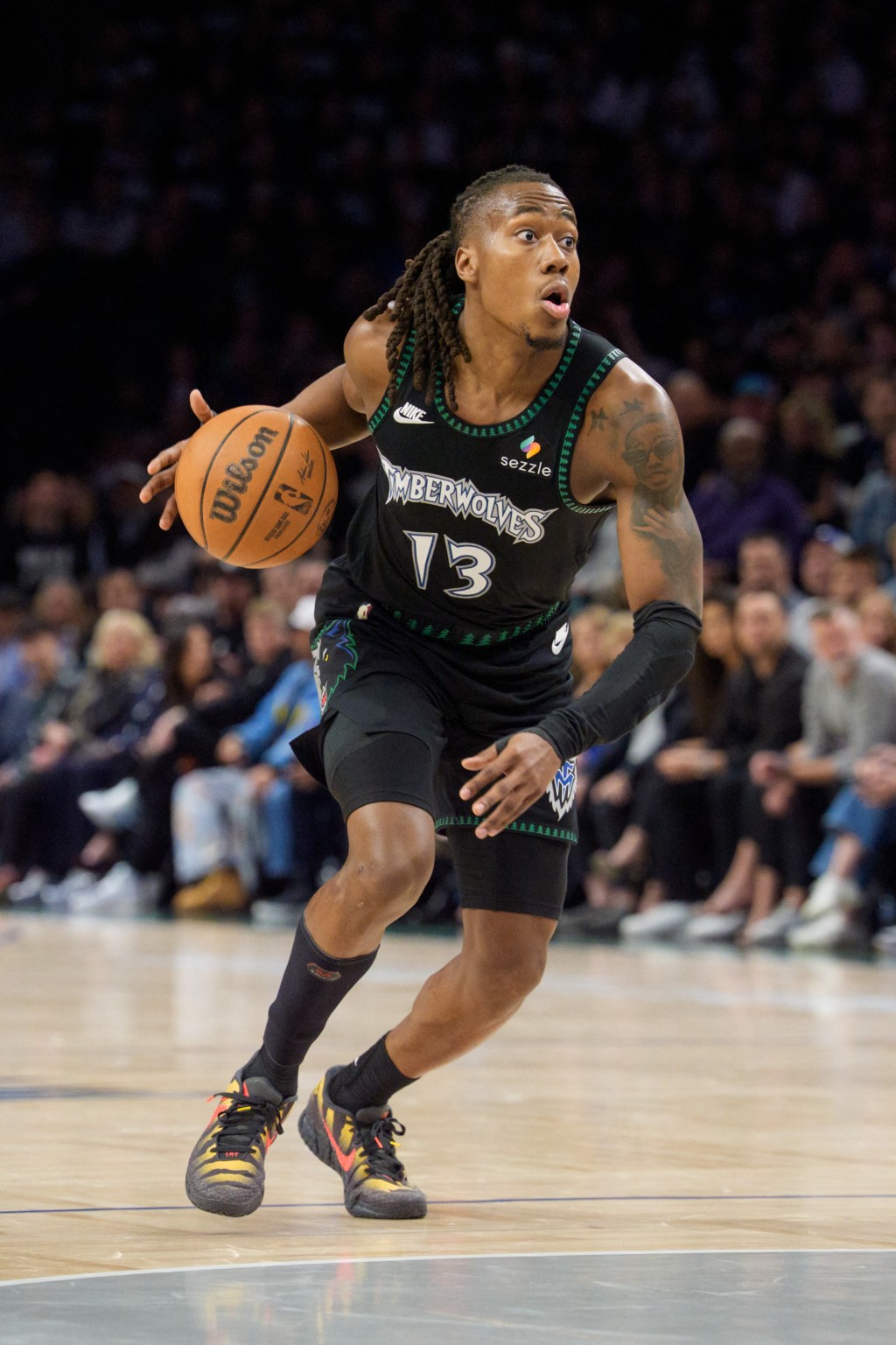 木狼杜辛姆收錄生涯新高的43分，主場以112:96反勝金塊。美聯社