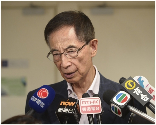 李柱銘指一國兩制已一步一步被破壞。資料圖片