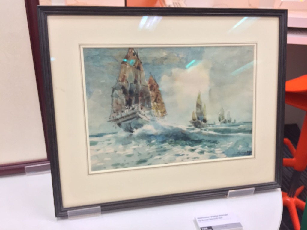 展品WaterColour:Original Seascape。