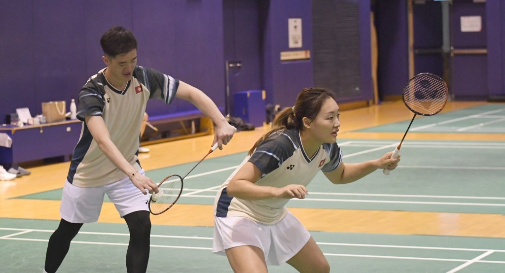 鄧謝配出戰日本公開賽打入8強。 資料圖片