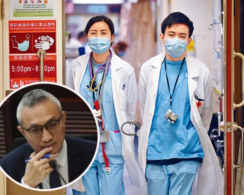 徐德義表示，香港整體缺乏醫生人手，是不爭事實。 資料圖片
