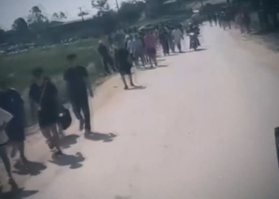 緬甸軍方大力掃蕩下，KK園區爆逃亡潮，逾1500人偷渡入泰國。Ｘ