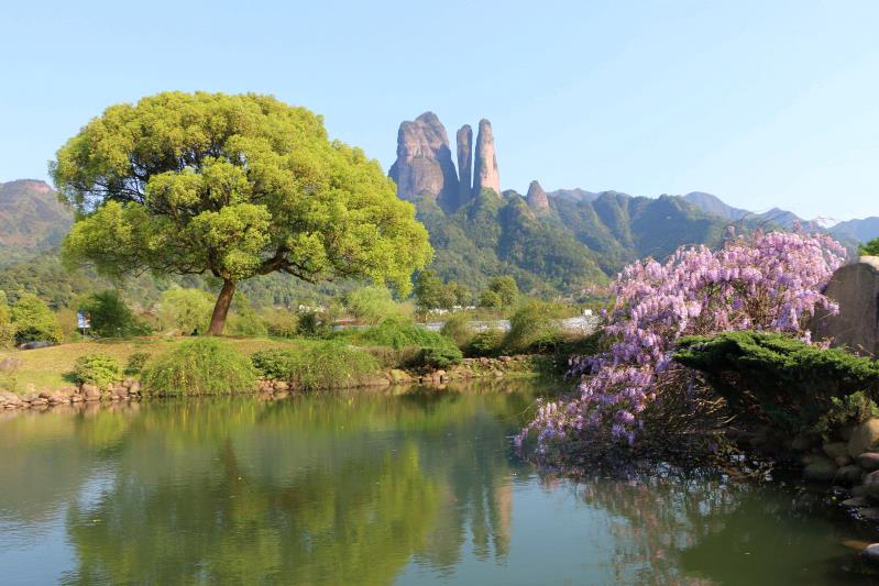 江郎山景区风景如画