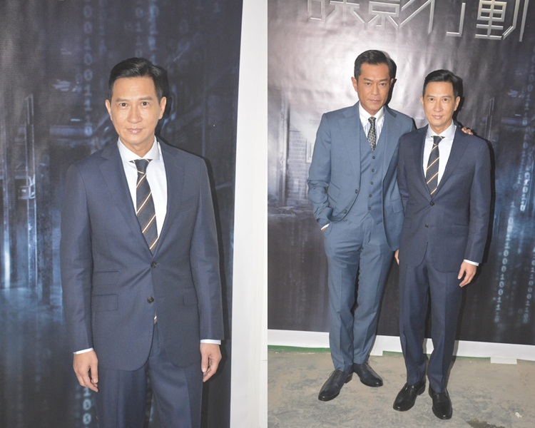 张家辉跟古天乐当年齐争乐坛新人奖。