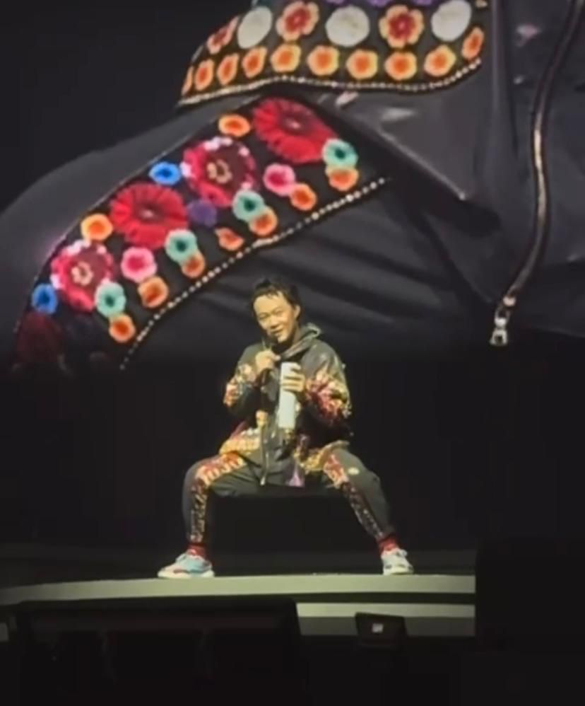 陳奕迅無懼當年台灣「爆蛋」意外，喺舞台上仍紥紥跳。