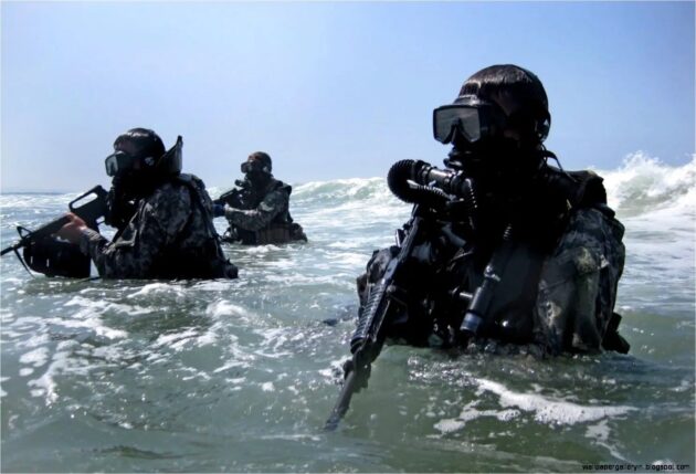 美國海軍海豹突擊隊是著名特種部隊。NavySeals.com 美國海軍海豹突擊隊是著名特種部隊。NavySeals.com