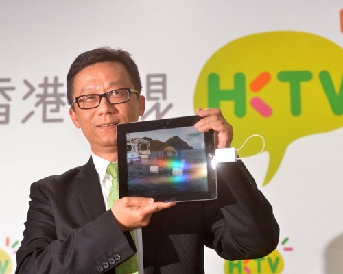 香港電視主席王維基。資料圖片