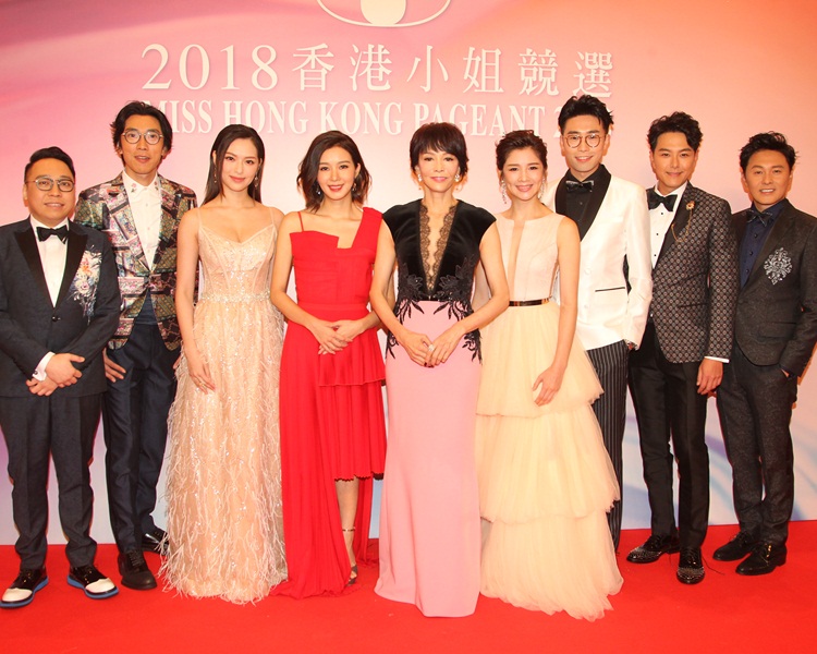今屆港姐司儀團隊（攝影：譚志光）