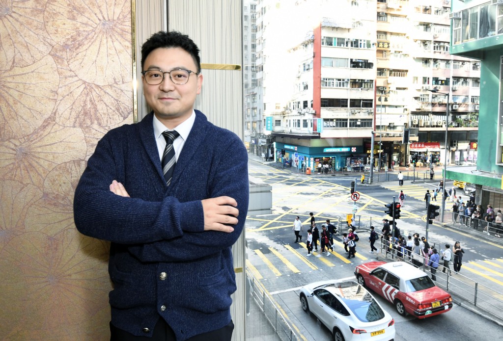 飲食界候任議員梁進。資料圖片 飲食界候任議員梁進。資料圖片