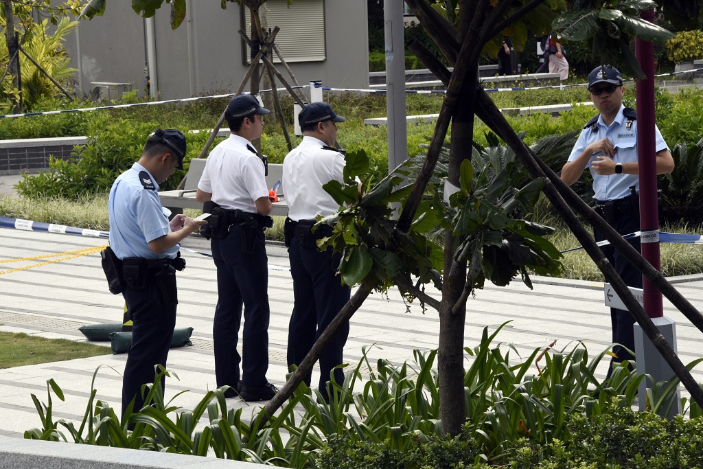 警方在場深入調查。楊偉亨攝