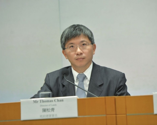 陳松青表示,署方準備成立土地供應組。資料圖片