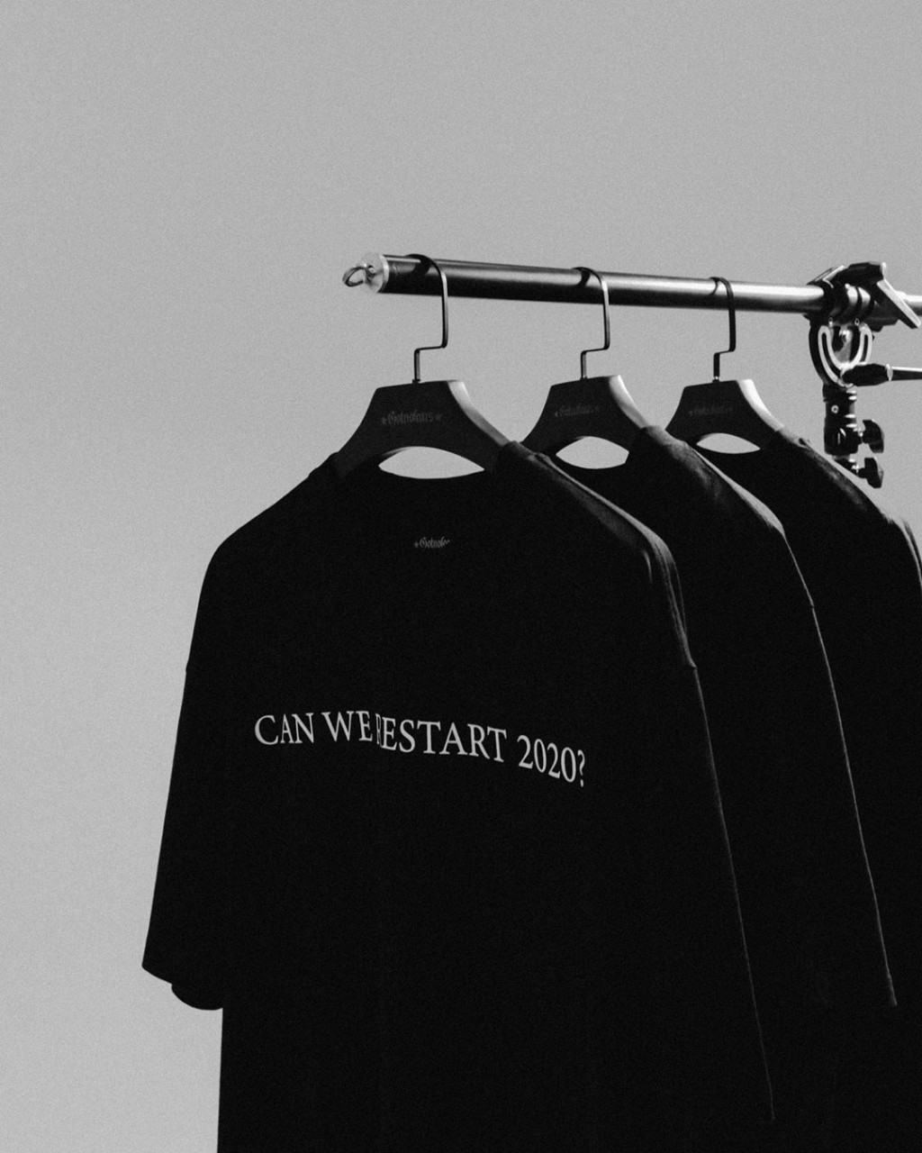羅志祥自家潮牌將於明日推出印上「Can We Restart 2020?」字句的新Tee。