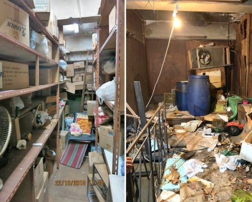 已收回的構築物遺下大量雜物、電力裝置及電器。網誌圖片