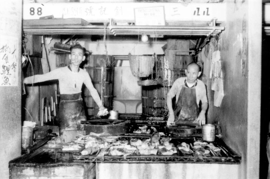 旧相片为黑白照，且有很多细节未能清晰地呈现。 香港历史博物馆提供