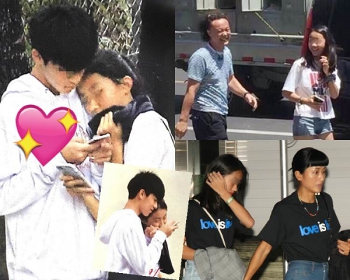 陳奕迅與徐濠縈的愛女康堤情竇初開。（《東周刊》圖片、資料圖片）