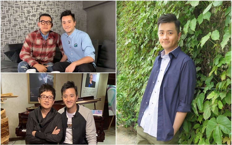許文軒做了主持工作10年,最近終孭飛《我們的音樂時代》,他很感激一班音樂人出手相助。