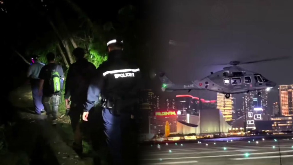 警方及飛行服務隊聯合行動 高姿態港島巡邏打擊盜竊