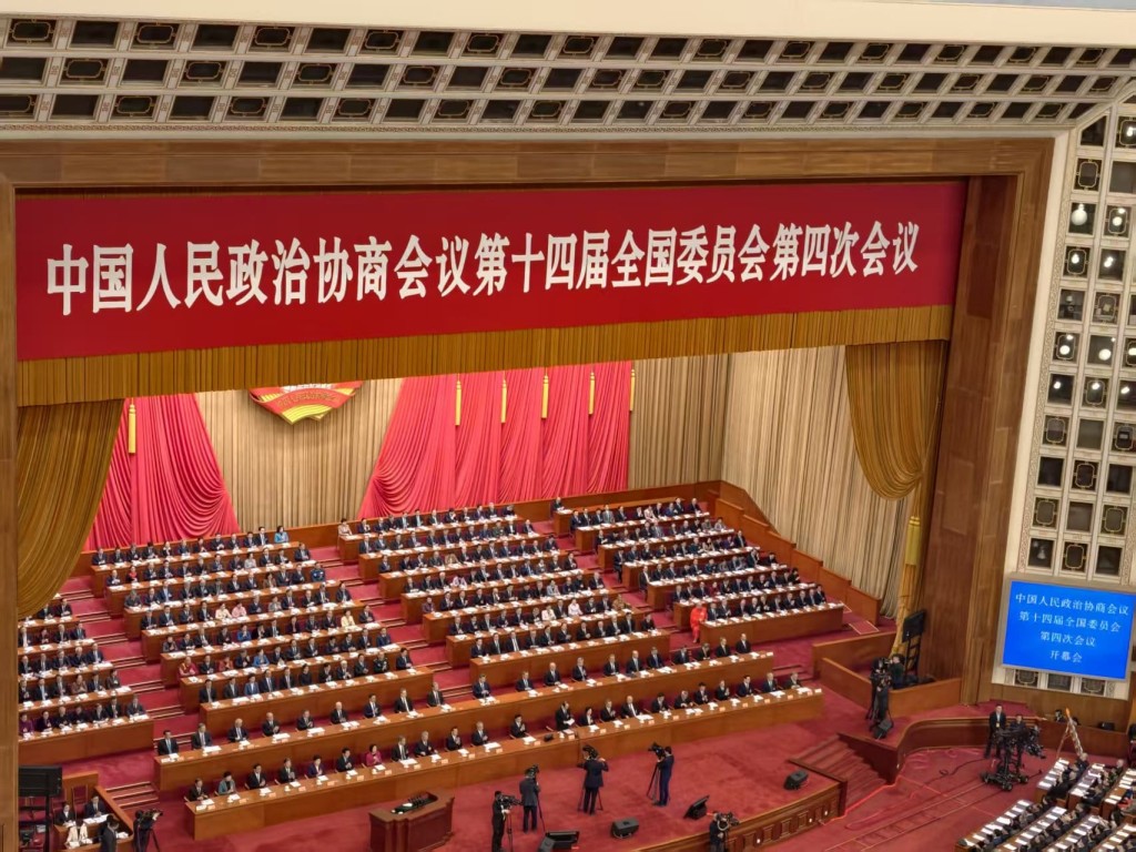 全国政协会议今日开幕。驻京记者杨浚源摄