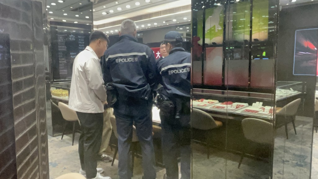 警方到場調查。