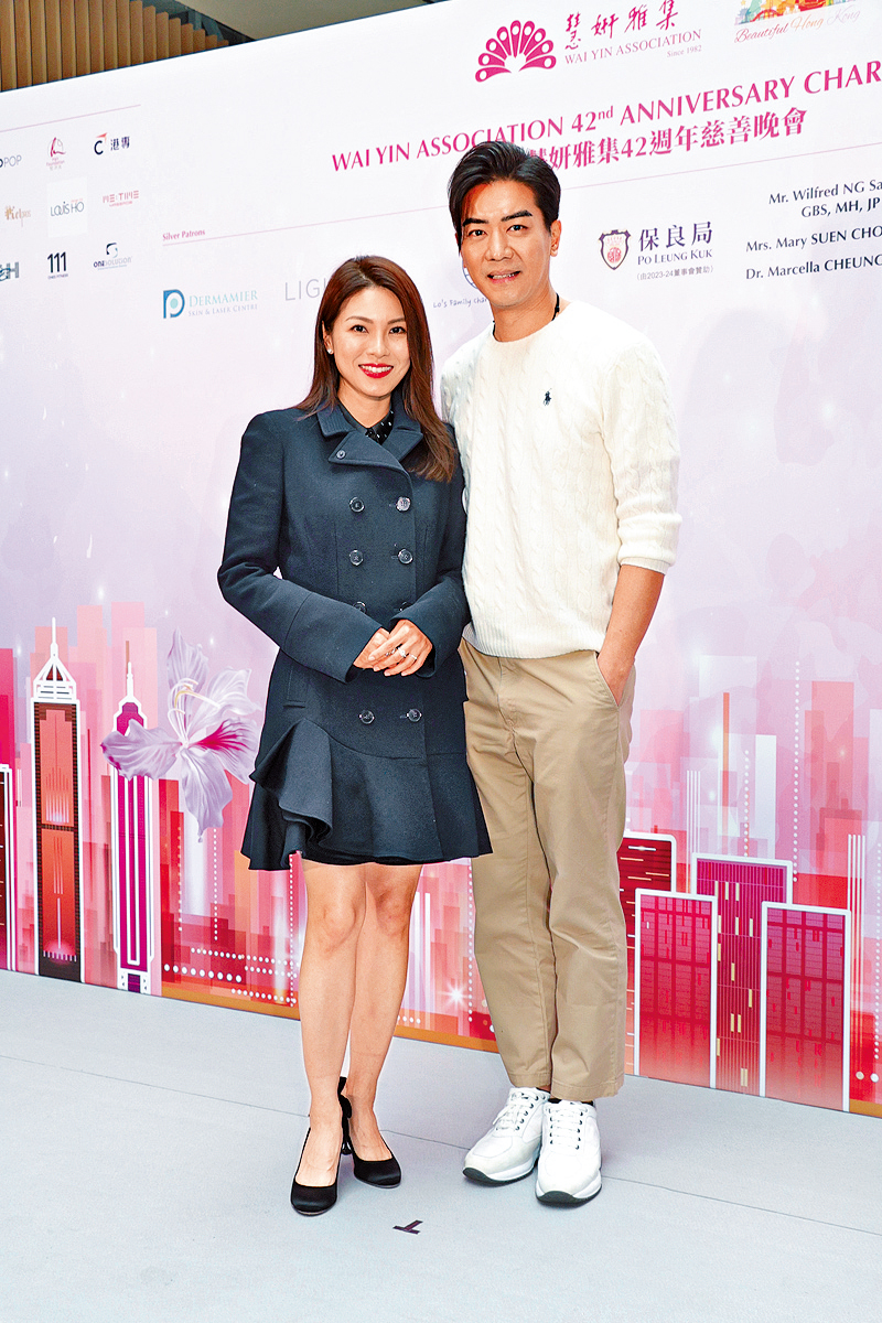 李潔瑩不介意老公黎諾懿拍親密戲，對他的忠誠度有百分百信心。