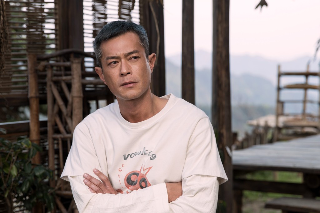 古天樂對圈中老前輩十分尊重。