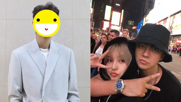 羅志祥（右圖右）前女友周揚青傳出有新歡。