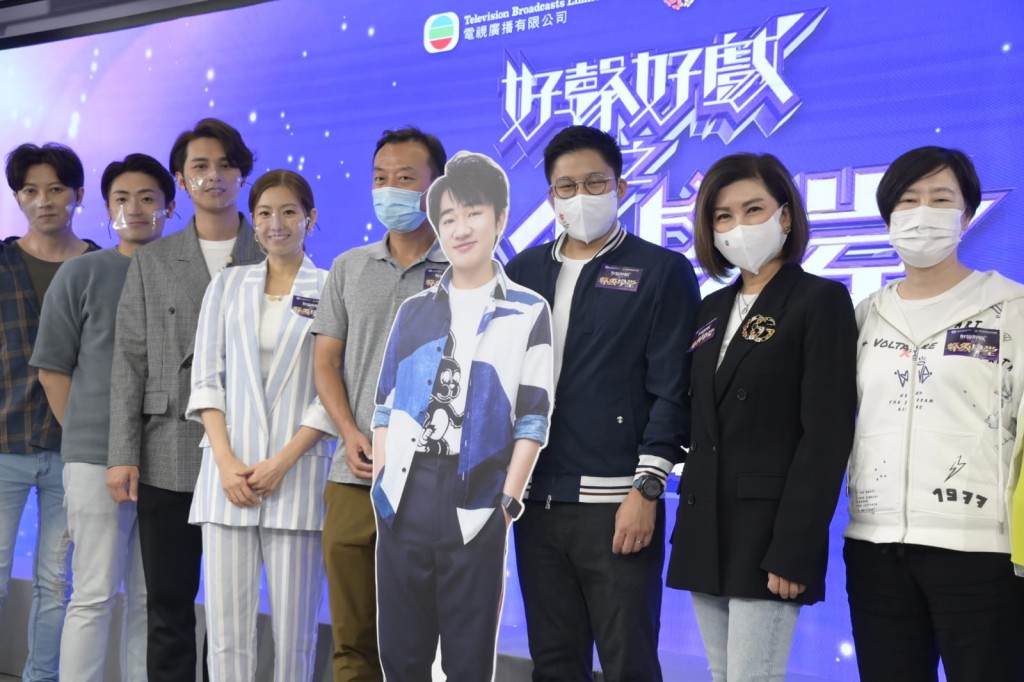 眾人出席《好聲好戲之聲級學堂》啟動儀式。