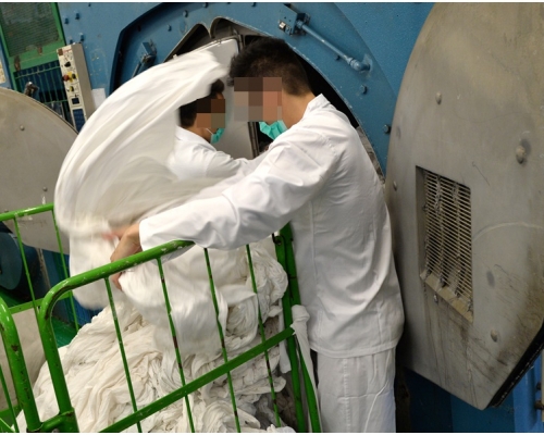壁屋監獄洗衣工場。資料圖片