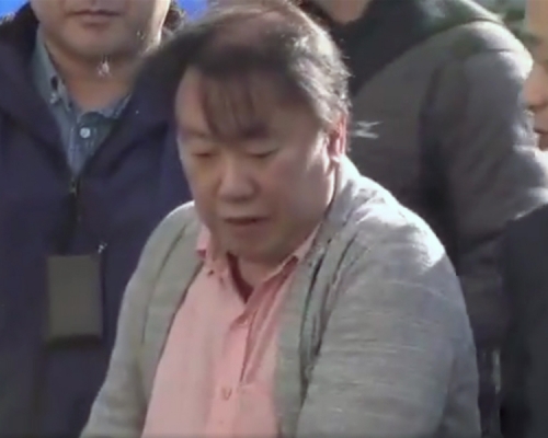 GAINAX社長卷智博容,因涉嫌誘騙多名對15-19歲合約女聲優拍裸照及猥褻被逮捕。(網圖)