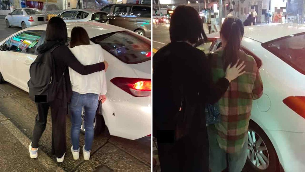 行動中警方拘捕兩名女子。警方圖片