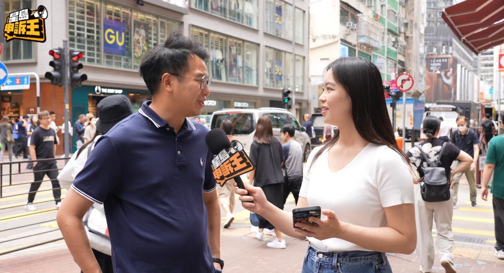 受訪市民Timmy表示,內地網購電器性價比高,並沒有想象中差。 受訪市民Timmy表示,內地網購電器性價比高,並沒有想象中差。