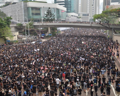 有反修例團體發起明日大遊行。資料圖片