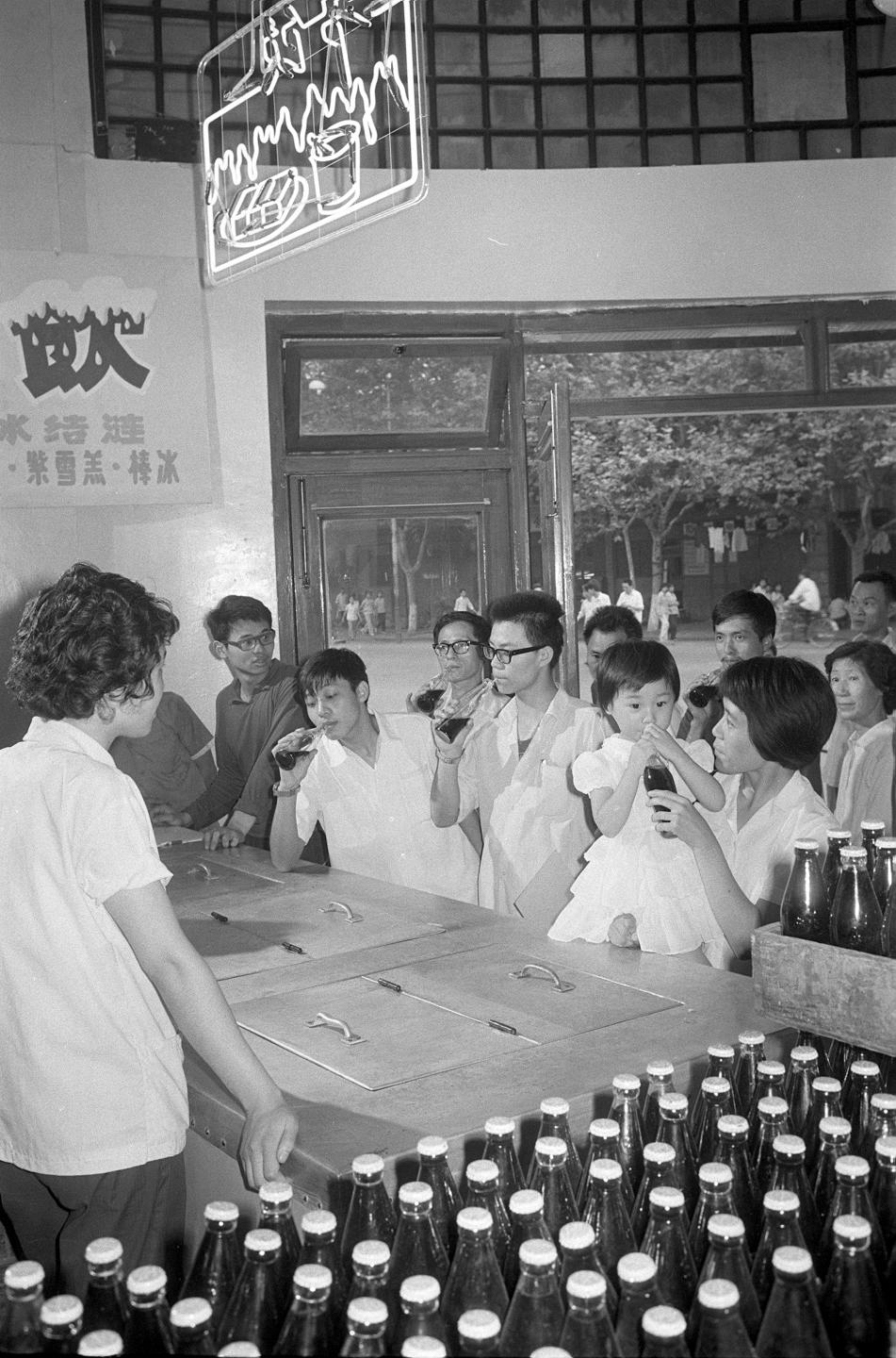 汽水是上世紀民眾最喜愛的消暑飲品。新華社 汽水是上世紀民眾最喜愛的消暑飲品。新華社