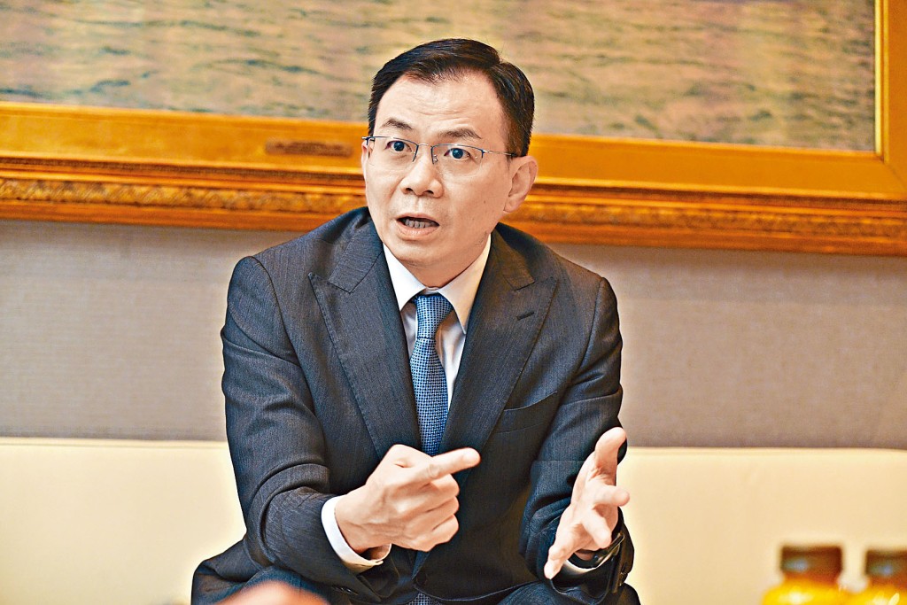 永泰鍾志霖稱，疫情放緩，加上限聚令漸放寬，有助新盤推售。