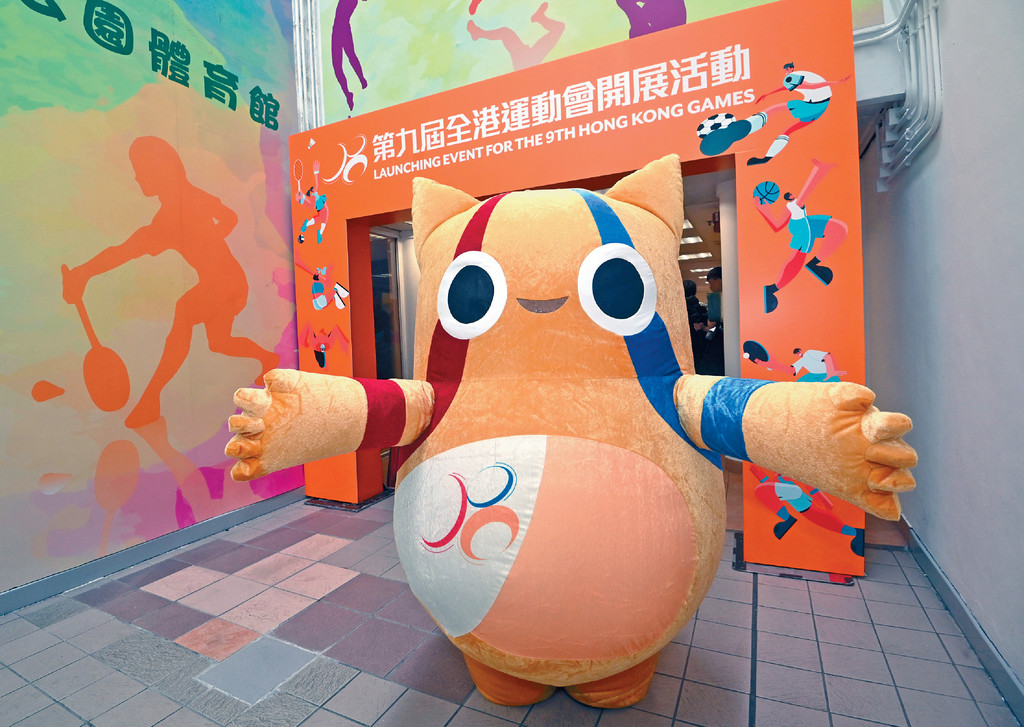 ■「啦啦仔」現身開展活動為運動員打氣。