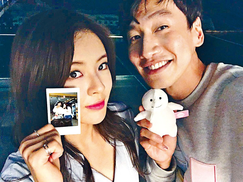 李善彬亦點讚了男友李光洙的留言，即成為熱話。