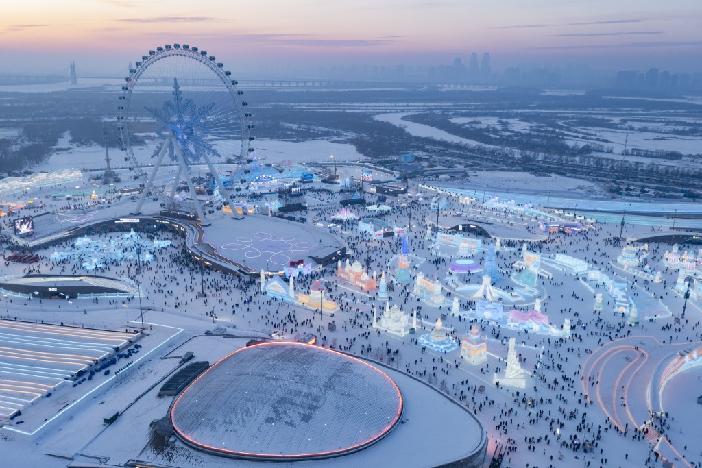 突破百萬！第二十六屆哈爾濱冰雪大世界入園遊客數量達103萬人次