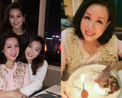雖然沒大肆慶祝,但摯愛都在身邊,文雪兒超級開心。