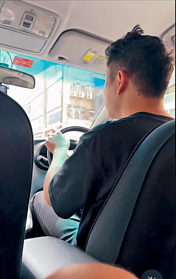 有市民近日透過「高德打車」叫車,乘坐期間發現司機疑為無香港身份證的內地黑工。
