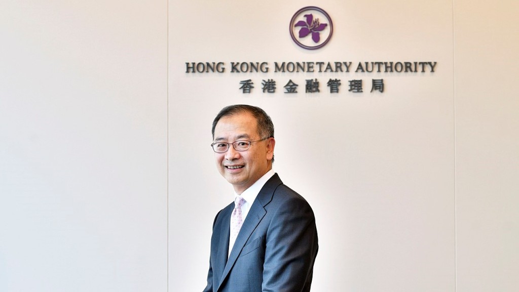 金管局總裁余偉文預計實質本地生產總值按年增長3.9%。資料圖片