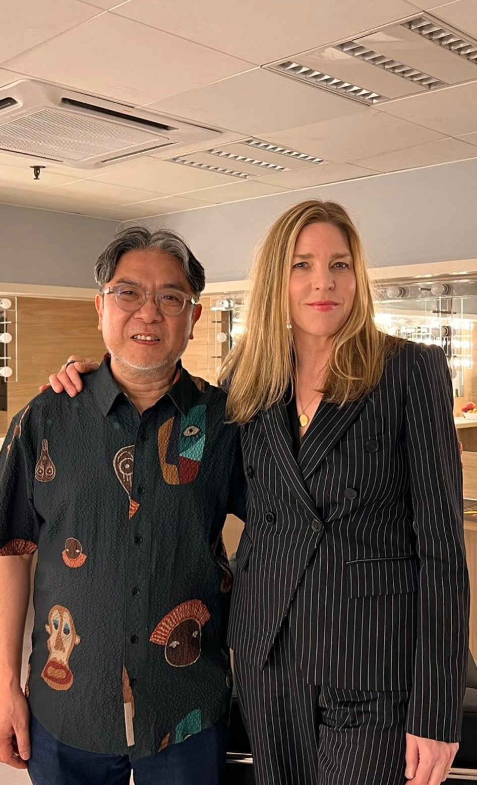 張景謙與爵士天后Diana Krall